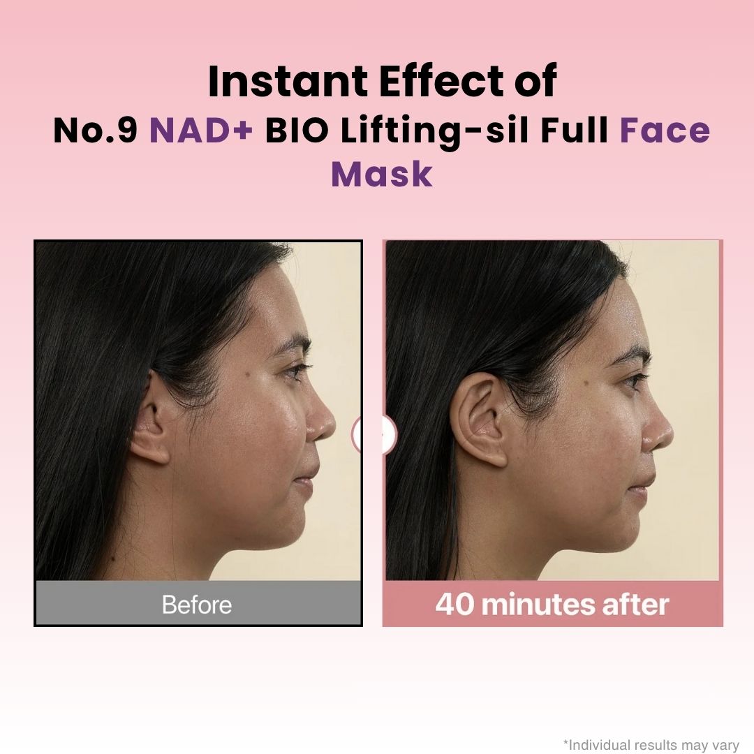 No.9 NAD+ BIO Lifting-sil Full Face Mask