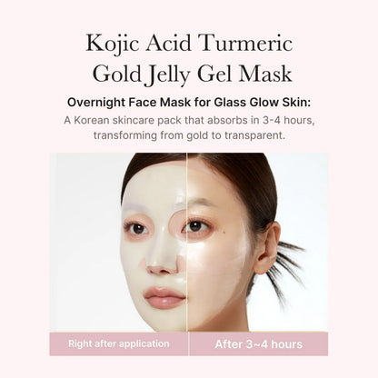 Kojic Acid Turmeric Gold Jelly Gel Mask