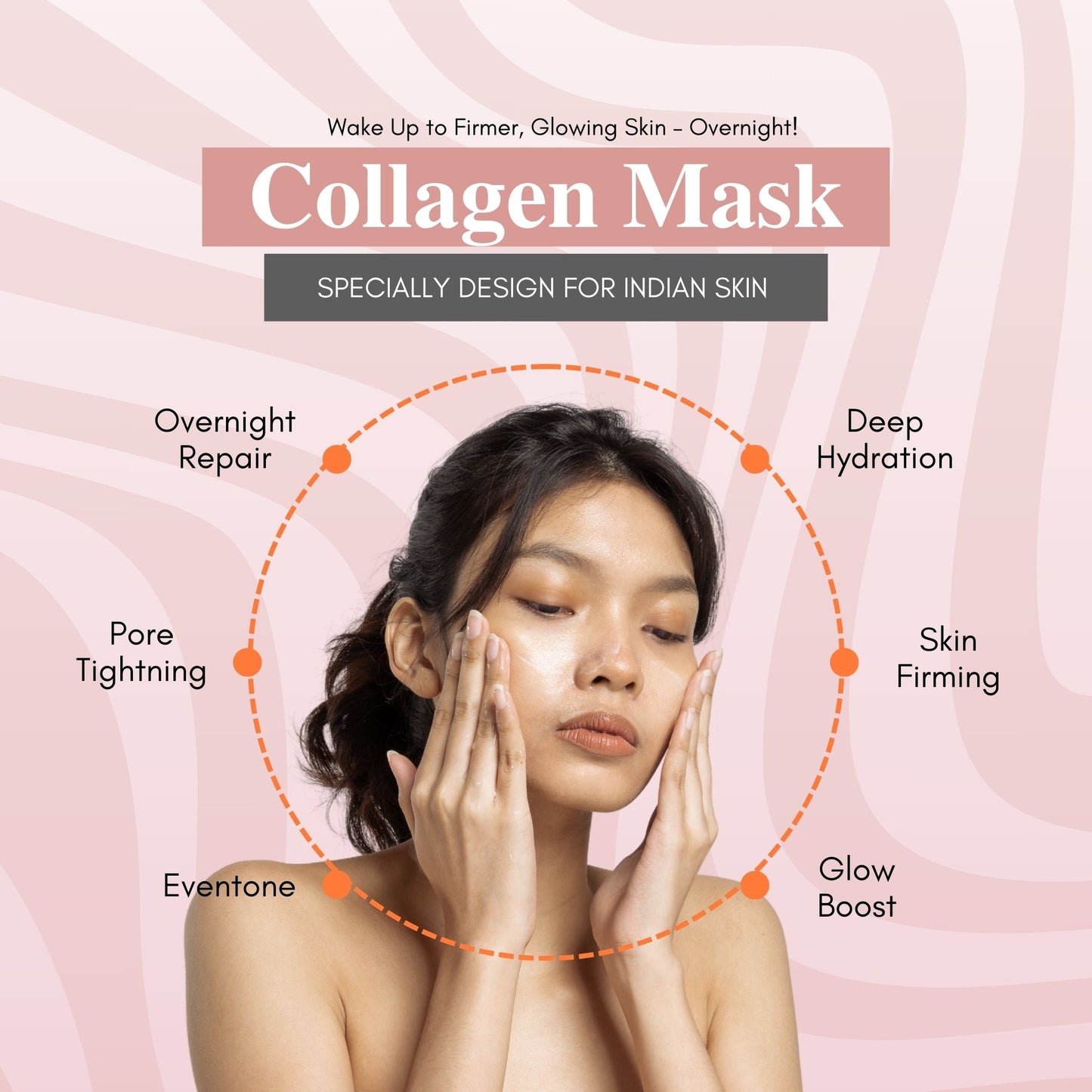 BOGO - Korean Collagen Night Wrapping Peel Off Mask