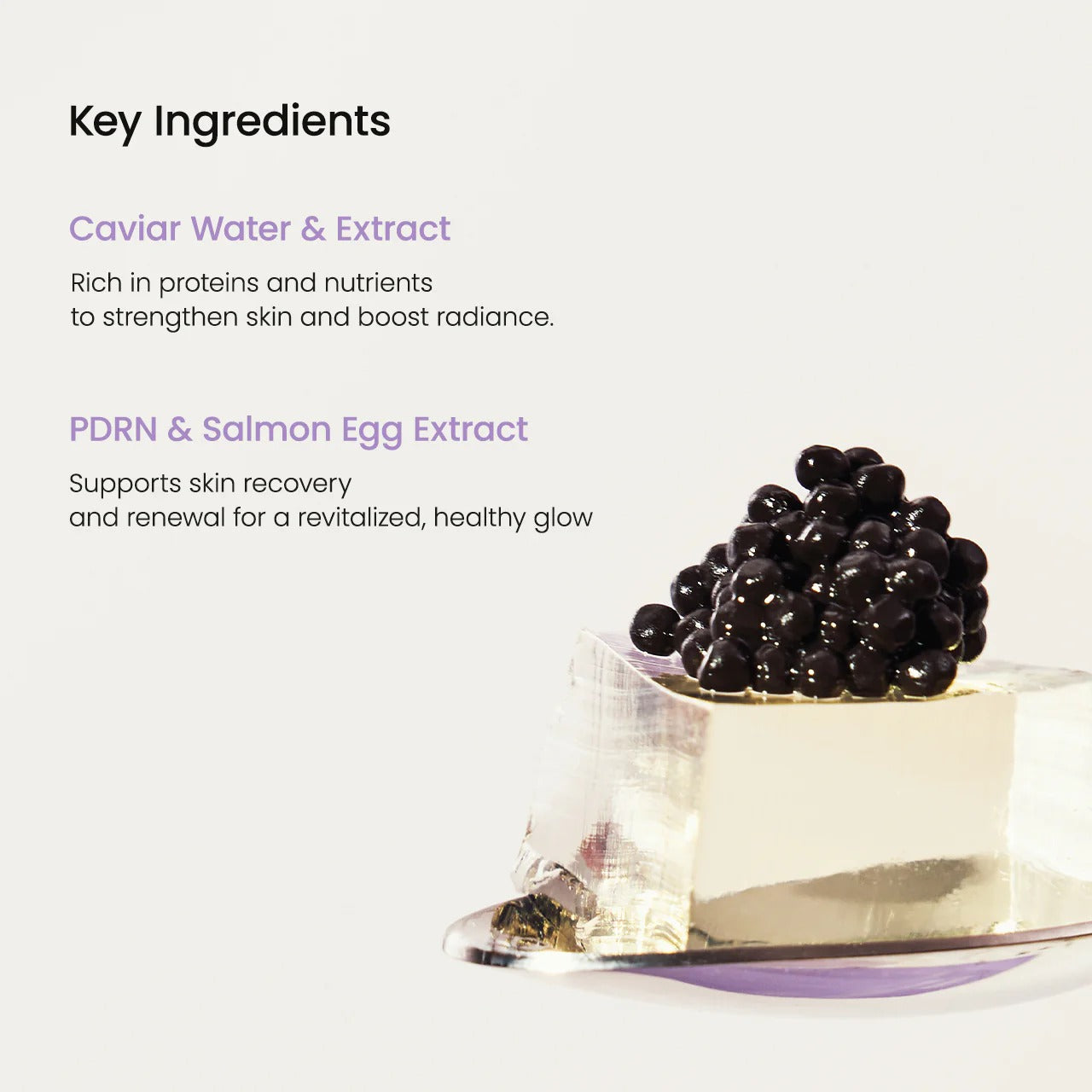 Caviar PDRN - Korean Hydrogel Night Mask