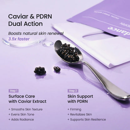Caviar PDRN - Korean Hydrogel Night Mask