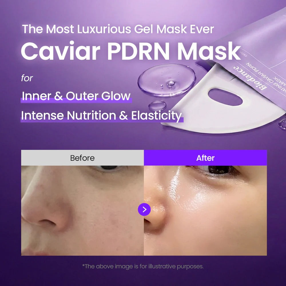 Caviar PDRN - Korean Hydrogel Night Mask